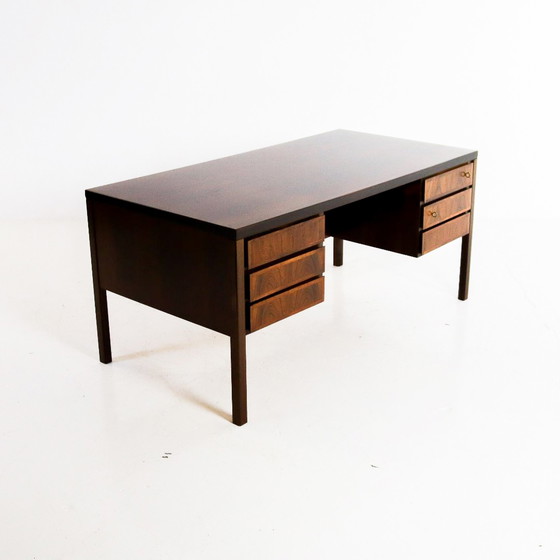 Image 1 of Omann Jun rosewood executive desk 60s