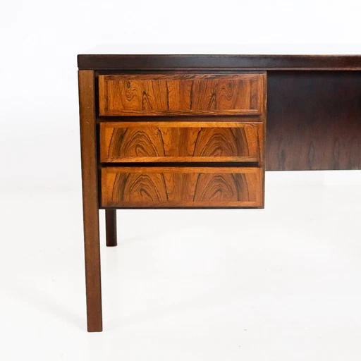 Omann Jun rosewood executive desk 60s