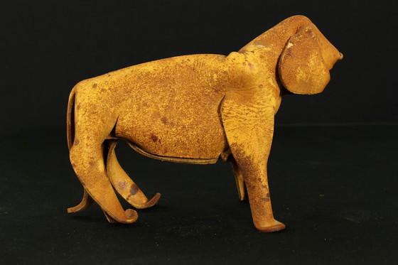 Image 1 of Deru Leather Crafted Set Of 9 Animals, Germany 1960S