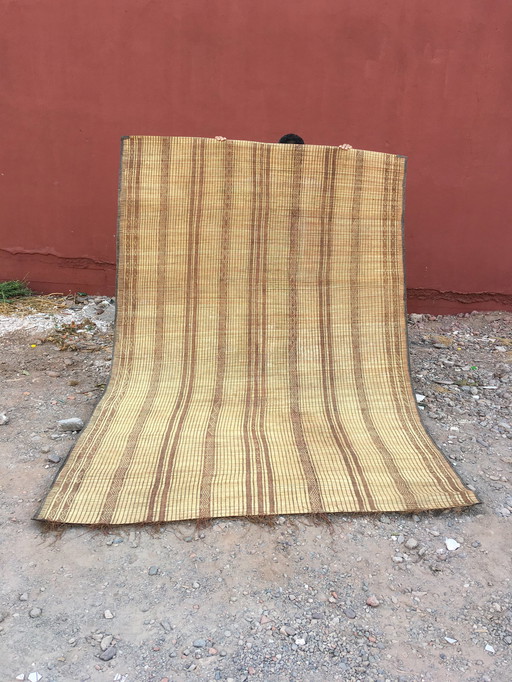 Mauritanian mat Touareg carpet 2.87 X 1.92 M