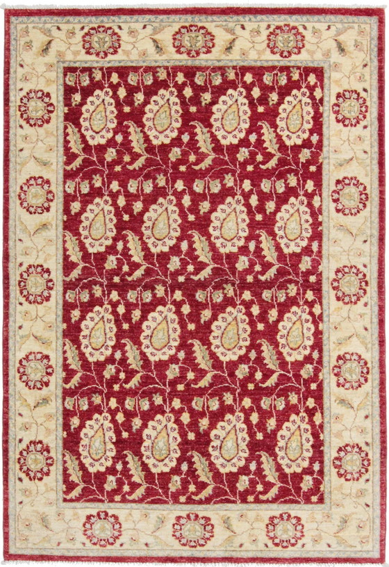 Image 1 of Original hand-knotted Ziegler carpet 174 X 121 Cm Top condition