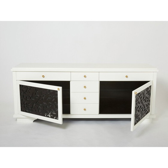 Image 1 of Credenza vintage in legno Moucharabieh di Garouste e Bonetti per Christian Lacroix, 1987
