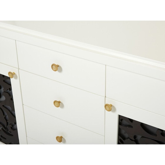 Image 1 of Credenza vintage in legno Moucharabieh di Garouste e Bonetti per Christian Lacroix, 1987