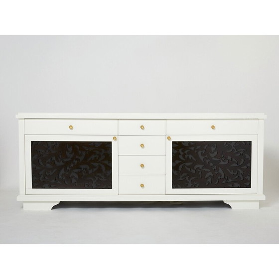 Image 1 of Credenza vintage in legno Moucharabieh di Garouste e Bonetti per Christian Lacroix, 1987