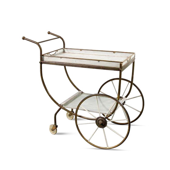 Image 1 of Tea Trolley by Svenskt Tenn, Sweden 1950