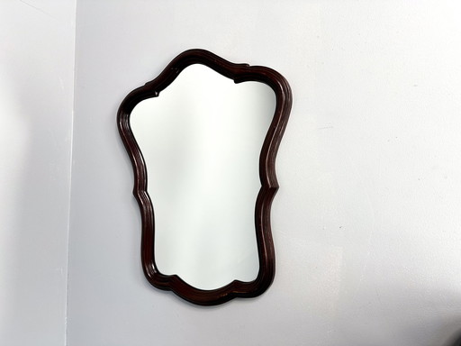 Wall Hanging Scalloped Mirror