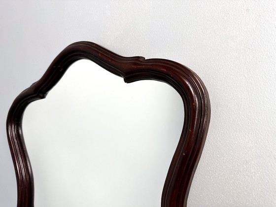 Image 1 of Wall Hanging Scalloped Mirror