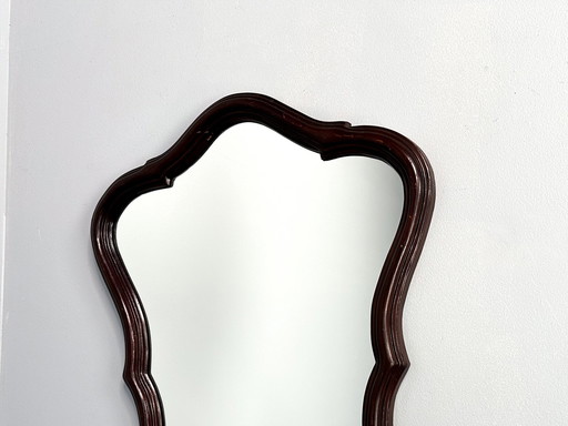 Wall Hanging Scalloped Mirror