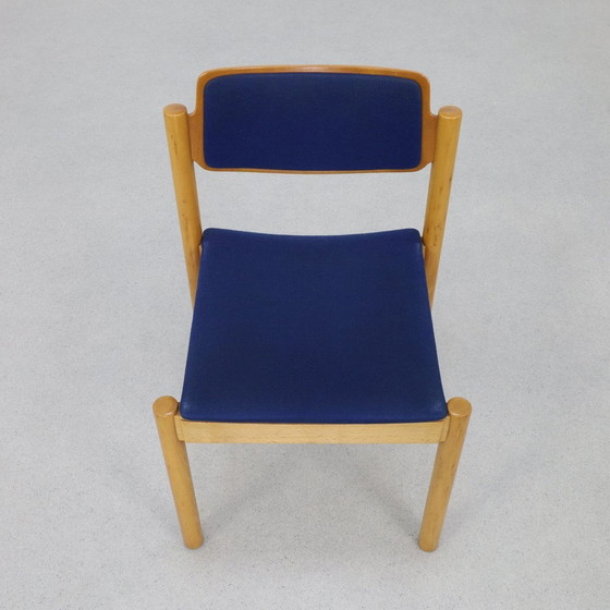 Image 1 of 3X Vintage Dining Chair Stackable, 1980S