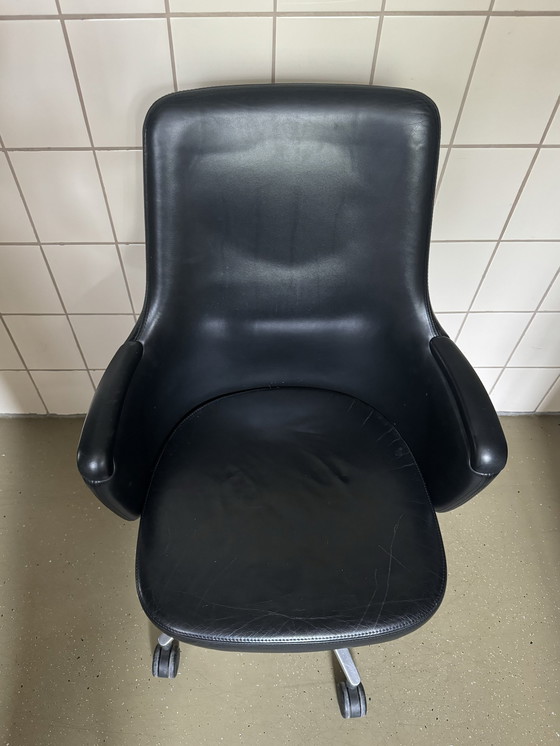 Image 1 of Sedus Silent Rush office chair black leather