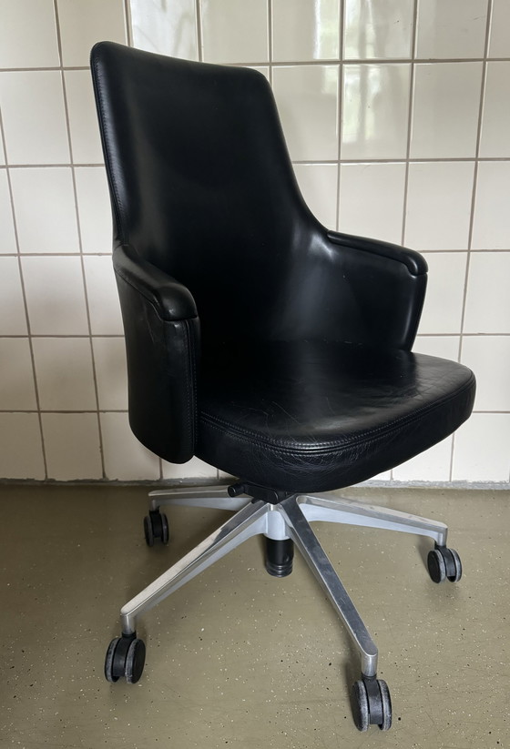 Image 1 of Sedus Silent Rush office chair black leather