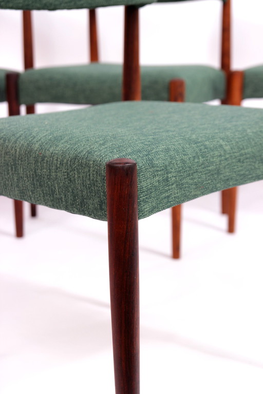 4x Vintage Dining Table Chairs