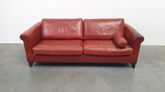 Image 1 of Machalke Design Sofa Leather Cognac