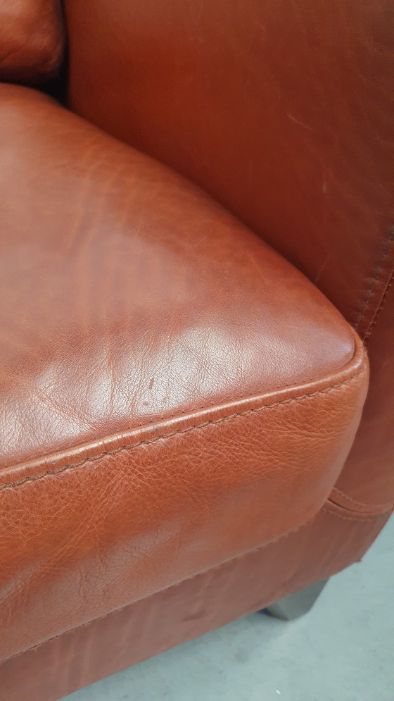 Image 1 of Machalke Design Sofa Leather Cognac