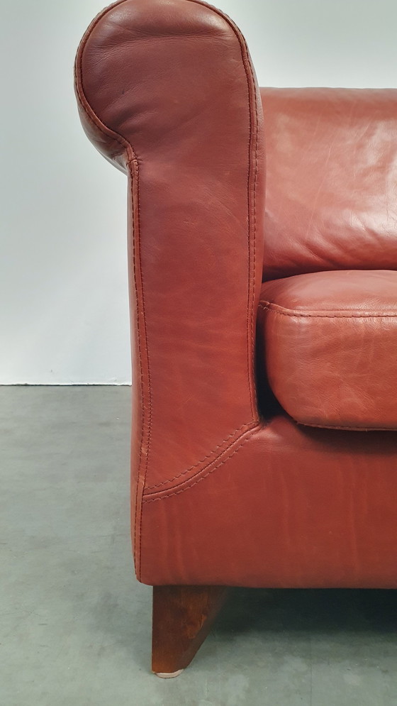 Image 1 of Machalke Design Sofa Leather Cognac