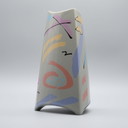 Rosenthal studio-linie FLASH Vase Iconique Dorothy Hafner 80s MEMPHIS Era H23cm
