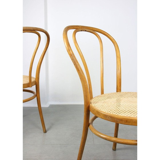 Image 1 of Coppia di sedie vintage n. 18 "Wide" di Michael Thonet