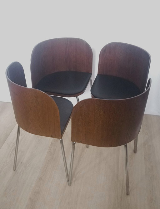 Sandra Kragnert For Ikea 4 Chairs