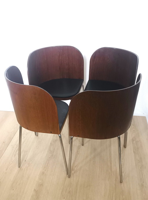 Sandra Kragnert For Ikea 4 Chairs