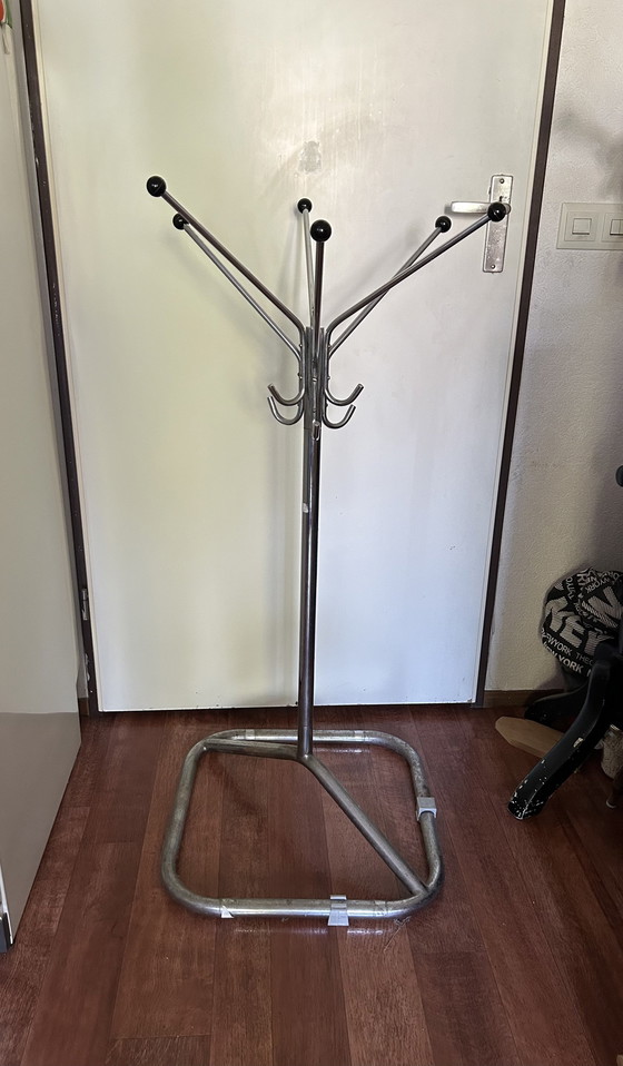 Image 1 of Hyněk Gottwald Chrome Plated Coat Rack