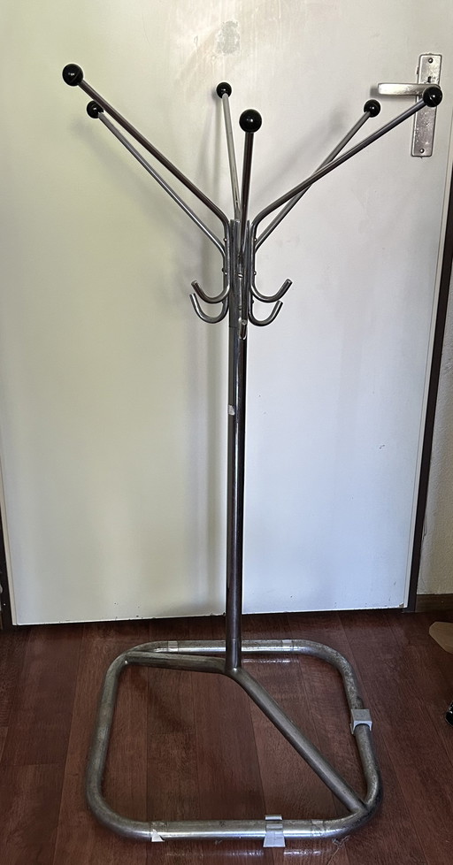 Hyněk Gottwald Chrome Plated Coat Rack