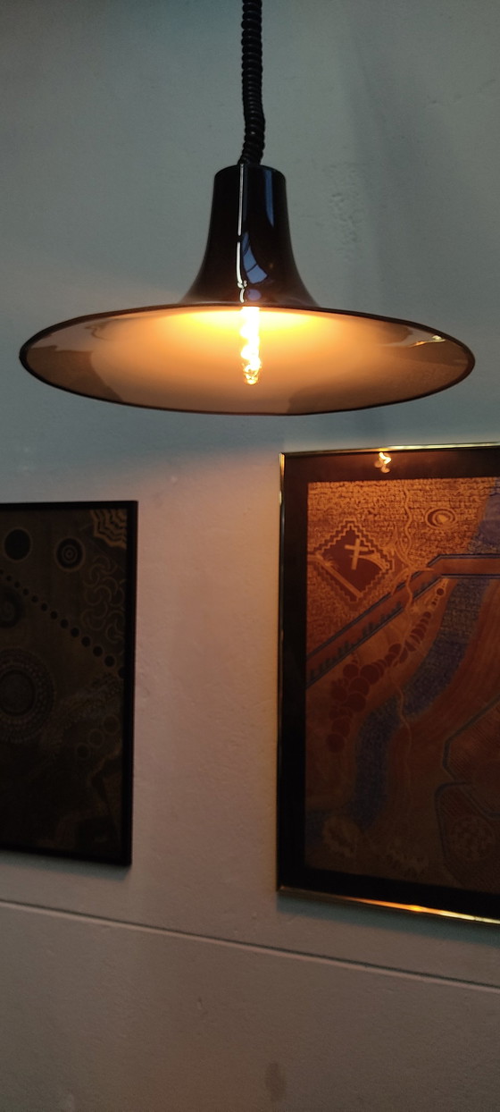 Image 1 of Lampada a cappello da strega anni '70