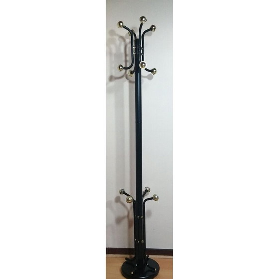 Image 1 of Vintage gold parrot coat rack