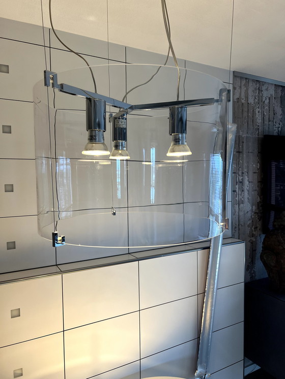 Image 1 of Prandina Design Lamp Clear Glass And Chrome