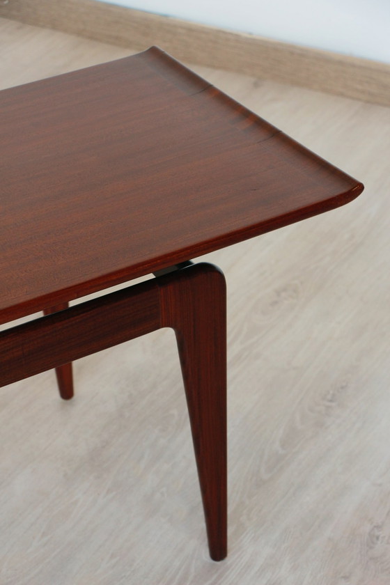 Image 1 of Long Afromosia Coffee Table By John Herbert For A.Younger Ltd