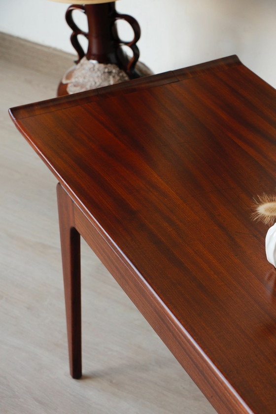 Image 1 of Long Afromosia Coffee Table By John Herbert For A.Younger Ltd