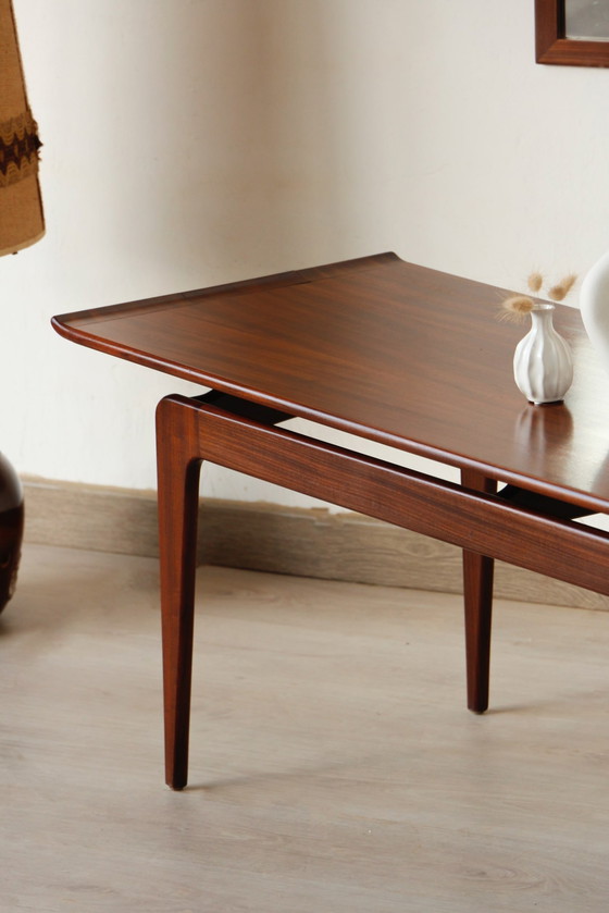 Image 1 of Long Afromosia Coffee Table By John Herbert For A.Younger Ltd