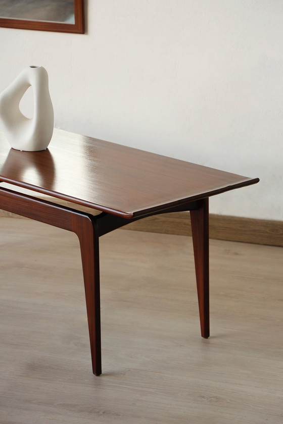 Image 1 of Long Afromosia Coffee Table By John Herbert For A.Younger Ltd