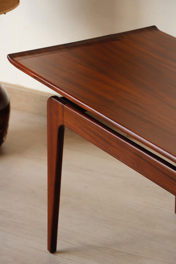 Image 1 of Long Afromosia Coffee Table By John Herbert For A.Younger Ltd