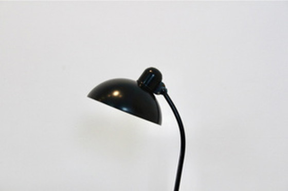 Image 1 of kaiser idell adjustable black steel table lamp by Christian Dell