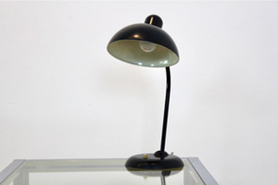 Image 1 of kaiser idell adjustable black steel table lamp by Christian Dell