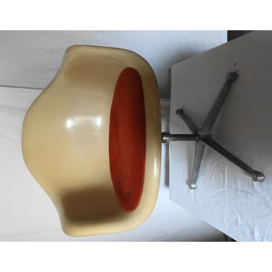 Image 1 of Vintage fiberglass office chair by Charles and Ray Eames for Herman Miller, 1960