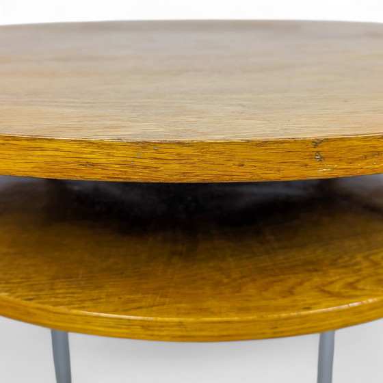 Image 1 of Bauhaus Tubular Steel Table By Petr Vichr, 1930S