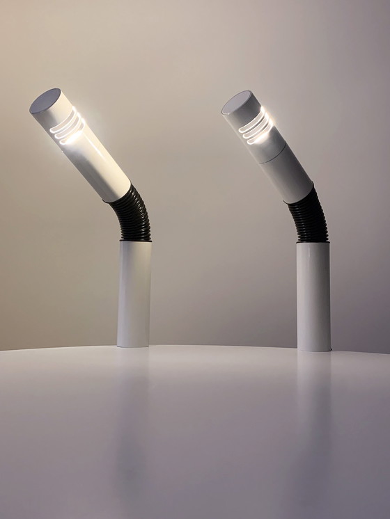 Image 1 of 2x Italian Periscope table lamps