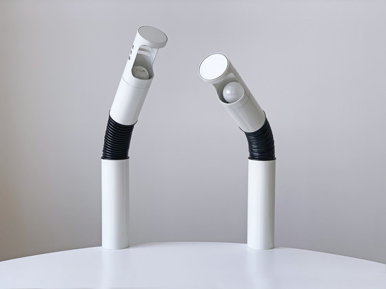 Image 1 of 2x Italian Periscope table lamps