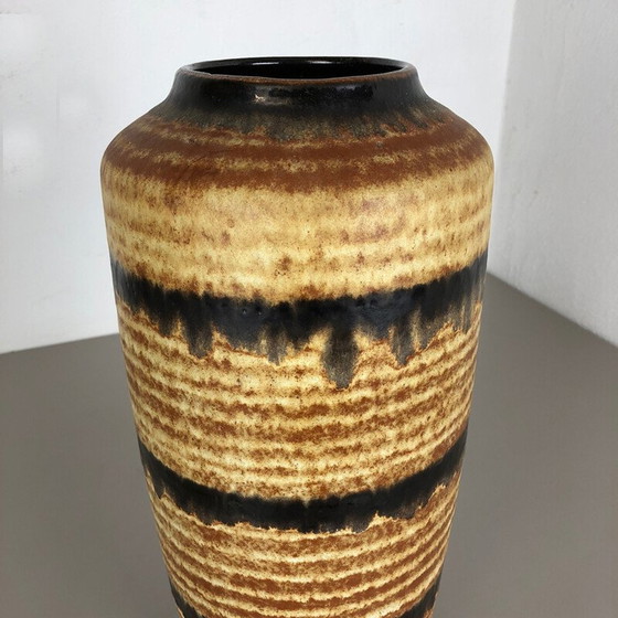 Image 1 of Vaso da terra vintage in ceramica Fat Lava Multi-Color 517-45 di Scheurich, 1970