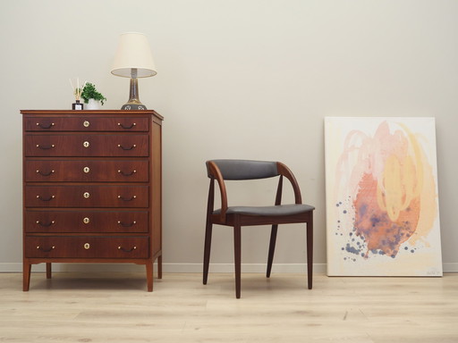 Teak Chest Of Drawers, Danish Design, 1970S, Production: Denmark