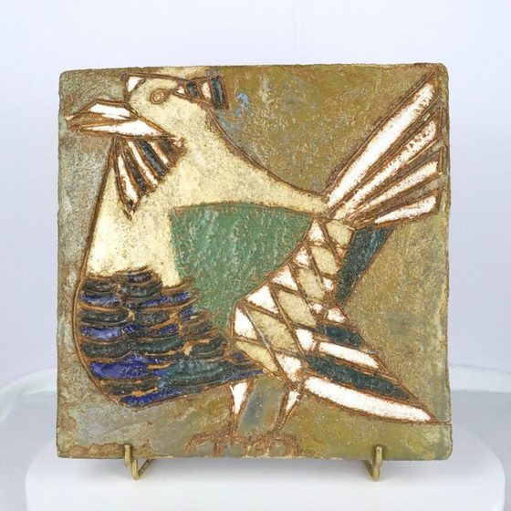 Image 1 of Vintage ceramic plate les Argonautes Vallauris, 1950-1960