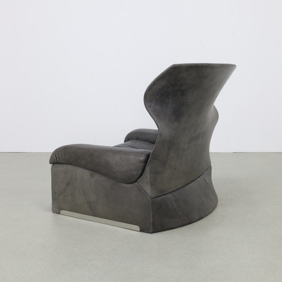 Image 1 of Fauteuil en cuir Saporiti