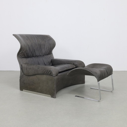 Armchair Leather Saporiti