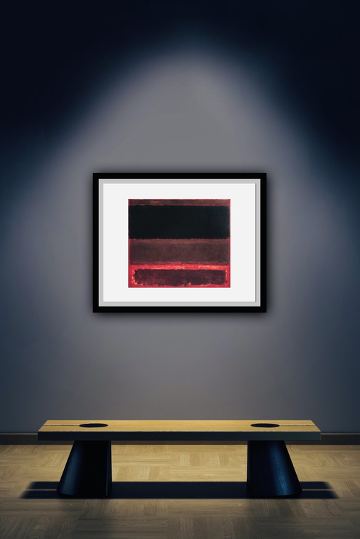 Mark Rothko: "Four Darks In Red, 1958".