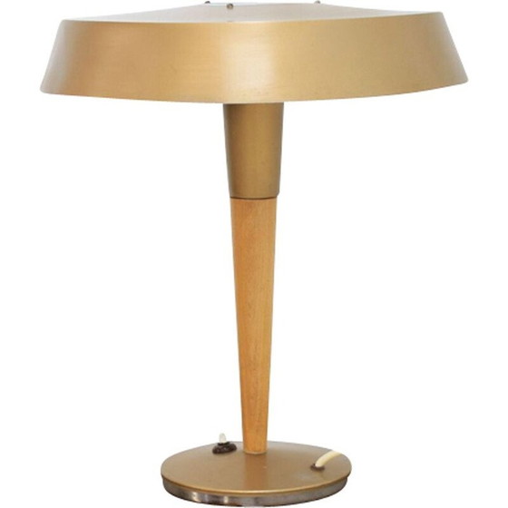 Image 1 of Lampada da tavolo vintage in metallo di Kamenický Šenov, 1970