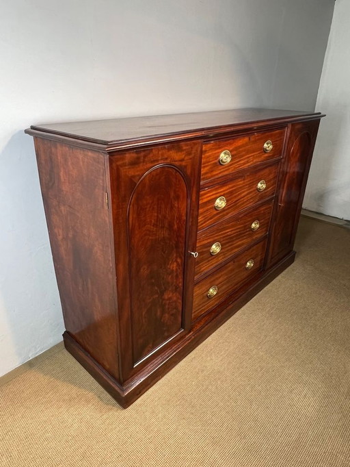 Victorian Style Linen Cabinet