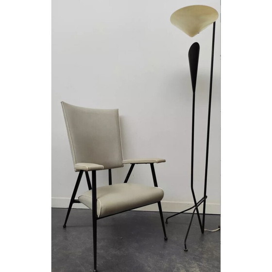 Image 1 of Vintage high armchair by Colette Gueden, 1950