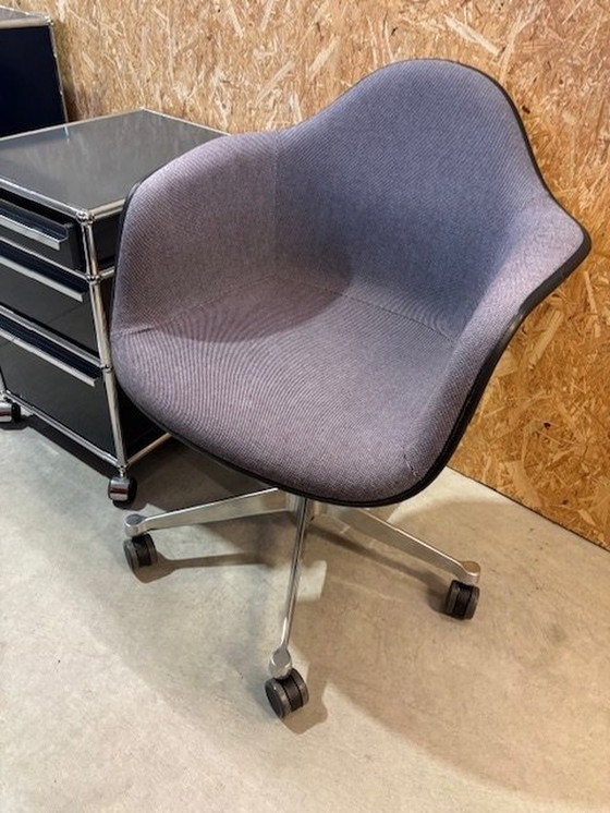 Image 1 of Vitra Pacc Desk Chair With Usm Haller Drawer Block