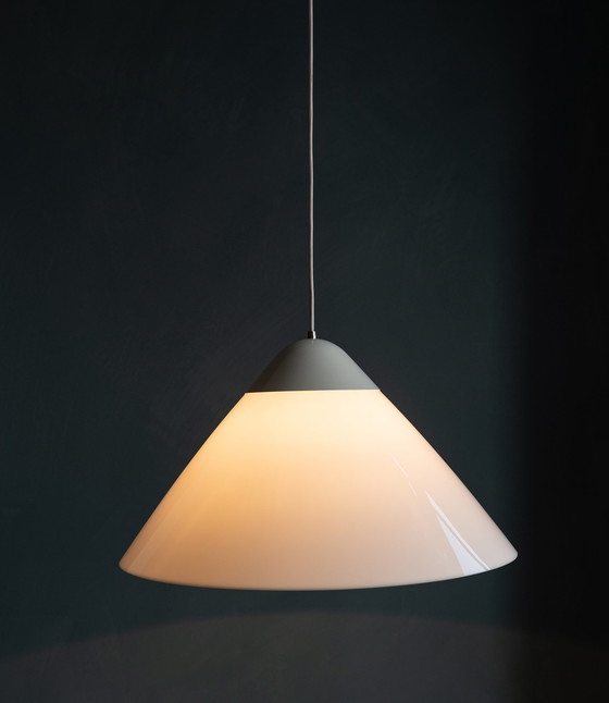 Image 1 of Louis Poulsen Opala Suspension Lamp By Hans Wegner